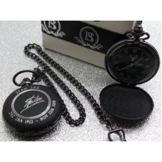 Stan Lee Signature Matte Black Pocket Watch Stan Lee Signature Matte Black Pocket Watch